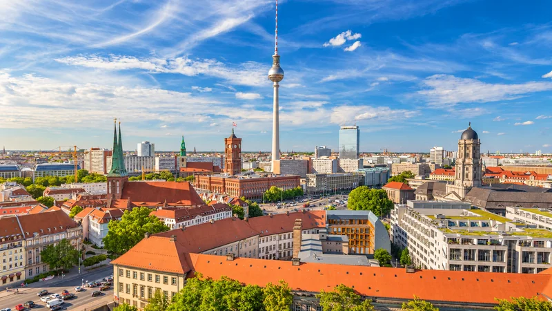 Berlin · Televizyon Kulesi ve şehir panoraması